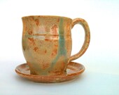 The "Dandelion" cup and saucer- Treasury Item