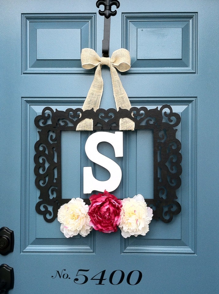 Initial door hanger Front Door Decoration Indoor wall