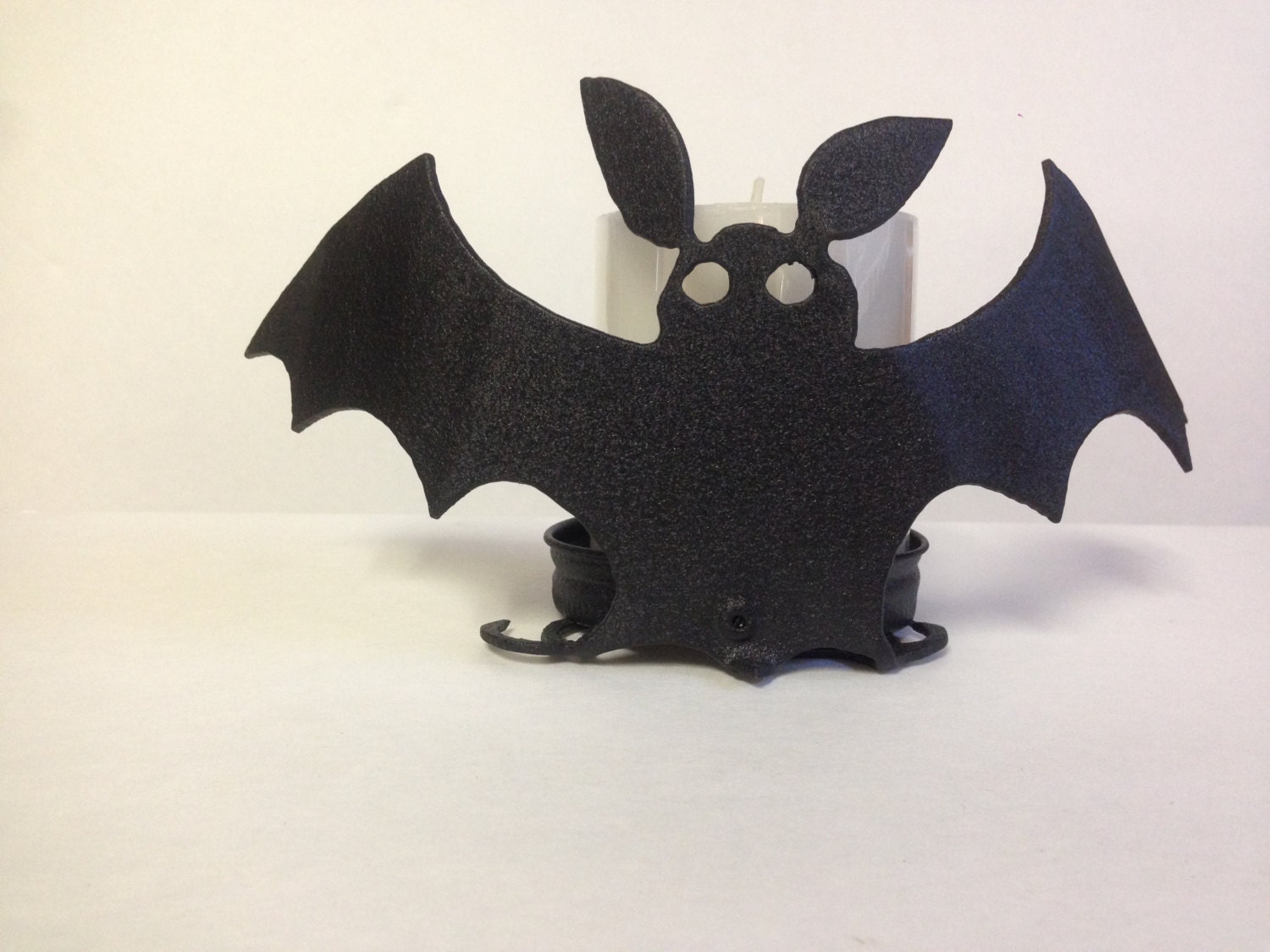Metal Bat Candle Holder by TripleJSpecialties on Etsy