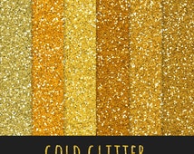 Popular items for gold glitter paper on Etsy