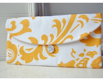 Yellow Cluch, White Clutch, Mustard Clutch, Floral Clutch, Spring Wedding Bridal Clutch, Bridesmaid Gift, Bridesmaid Clutch set of 6