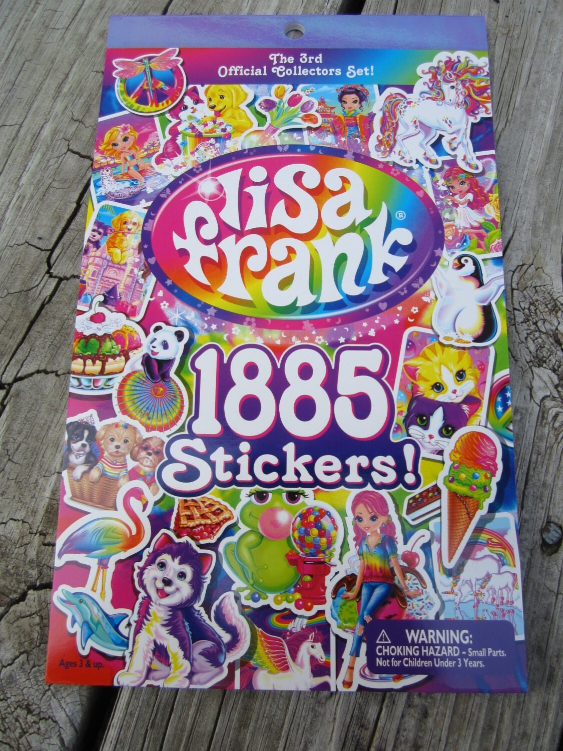 Lisa Frank Sticker Book 1885 Stickers