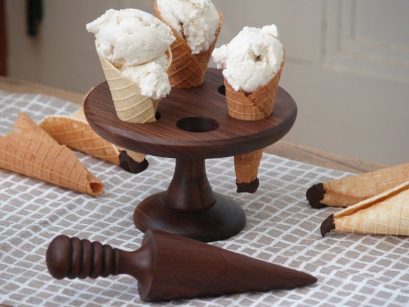 Waffle Cone Roller Ice Cream Cone Stand Sugar Cone Roller