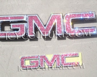 Custom Colored BMW BLING Emblem with Swarovski Crystals