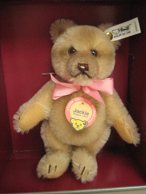 steiff jackie bear