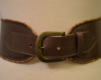 Levi's Damen Gürtel Aus Echtleder – Cognac, Größe 85, Mittlere Leibhöhe