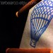 CLEARANCE Hot air balloon rubber stamp