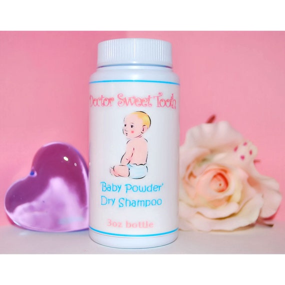 Baby Powder Dry Shampoo by doctorsweettooth on Etsy