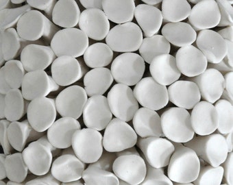 Fungi - Porcelain Micro Tile - Ceramic Wall Sculpture Wall Tile