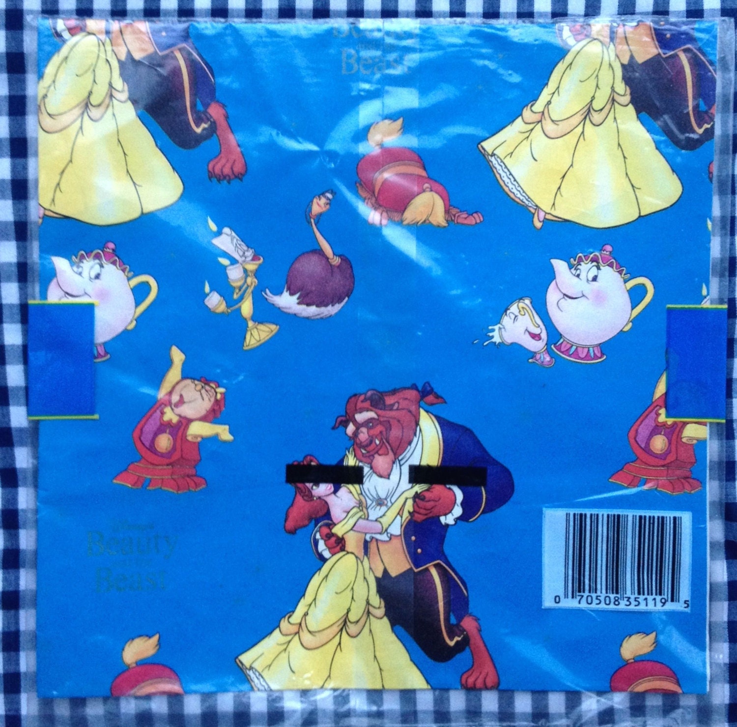 Beauty and the Beast Wrapping Paper