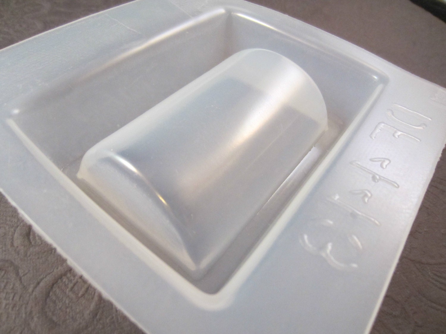 Resin Mold Half Cylinder 3x2 75mm Paperweight