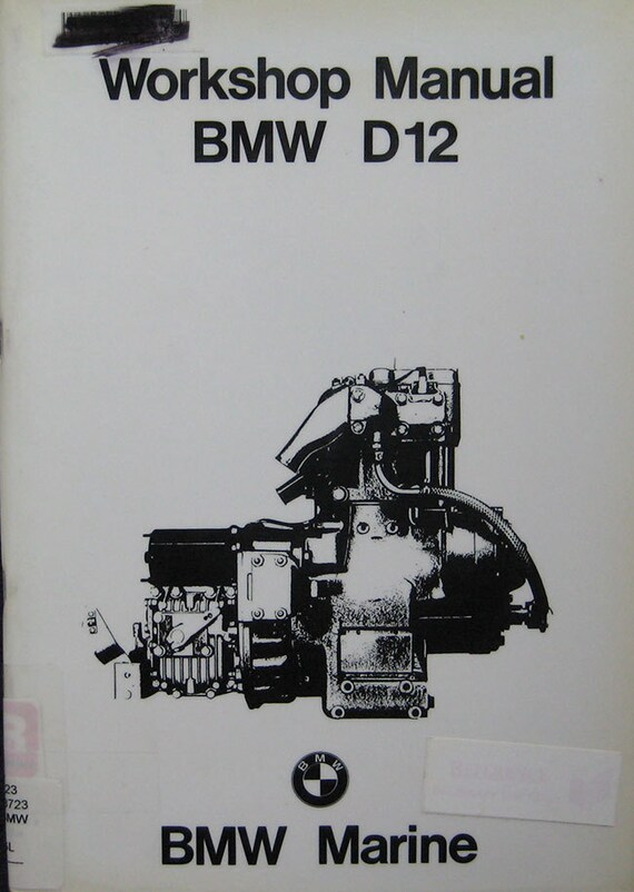 Bmw marine engine manuals #3