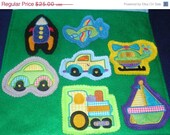 Christmas In July Sale Things That Go felt shapes for felt story boards set of 7 Il_170x135