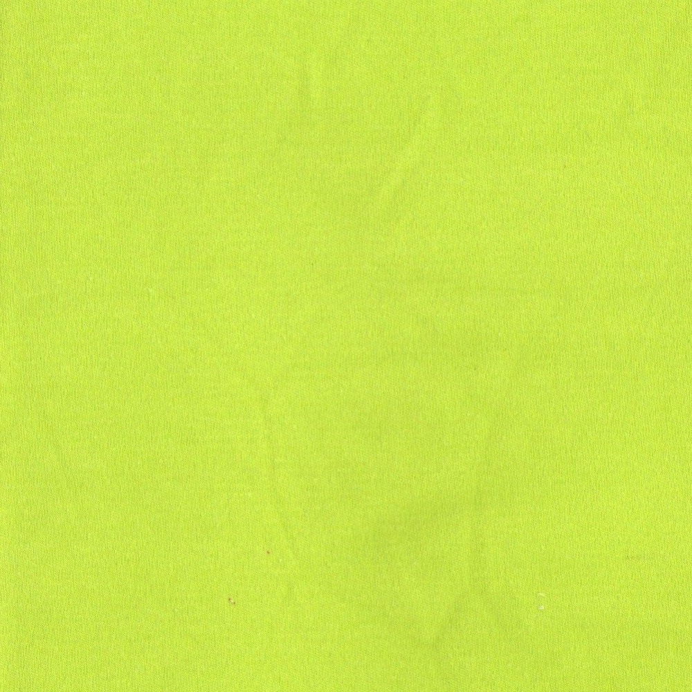 LIME Cotton Interlock Knit Fabric by the Yard