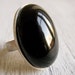 ONYX // Sterling silver ring with Onyx