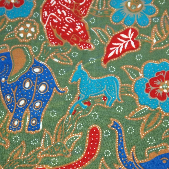 vintage 80s novelty print fabric featuring great by vintagevice