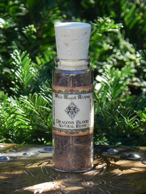 Pure Premium Dragons Blood Resin 1/2 oz Vial by WhiteMagickAlchemy