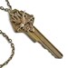 Recycled Key Necklace - Key to Happiness