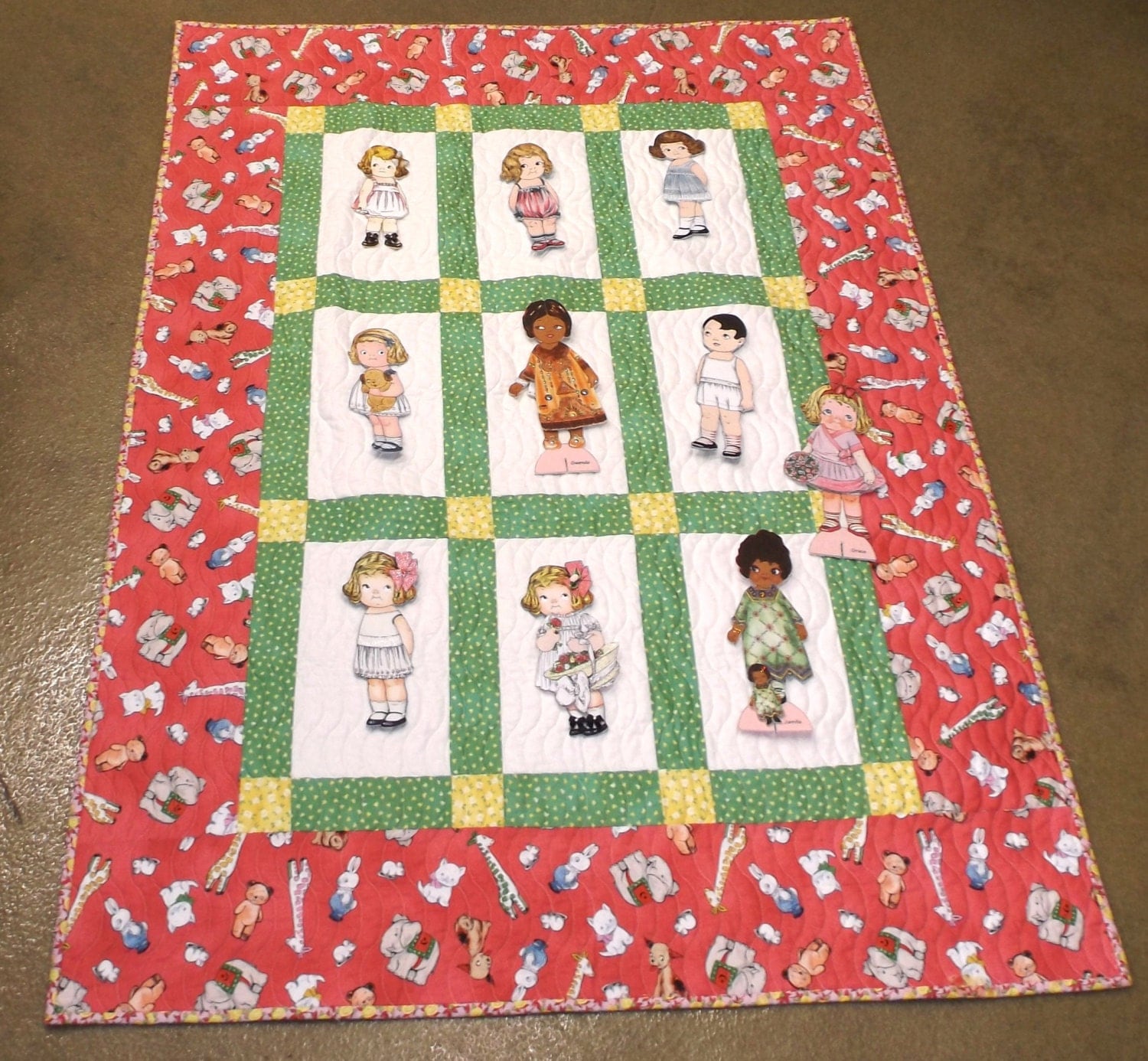 Fons And Porter Paper Doll Quilt KIT FREE Pattern EASY