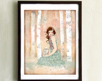 Limited Edition Print - Mademoiselle Snow 7/10
