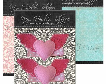Product Backing cards, Display cards, Damask cards