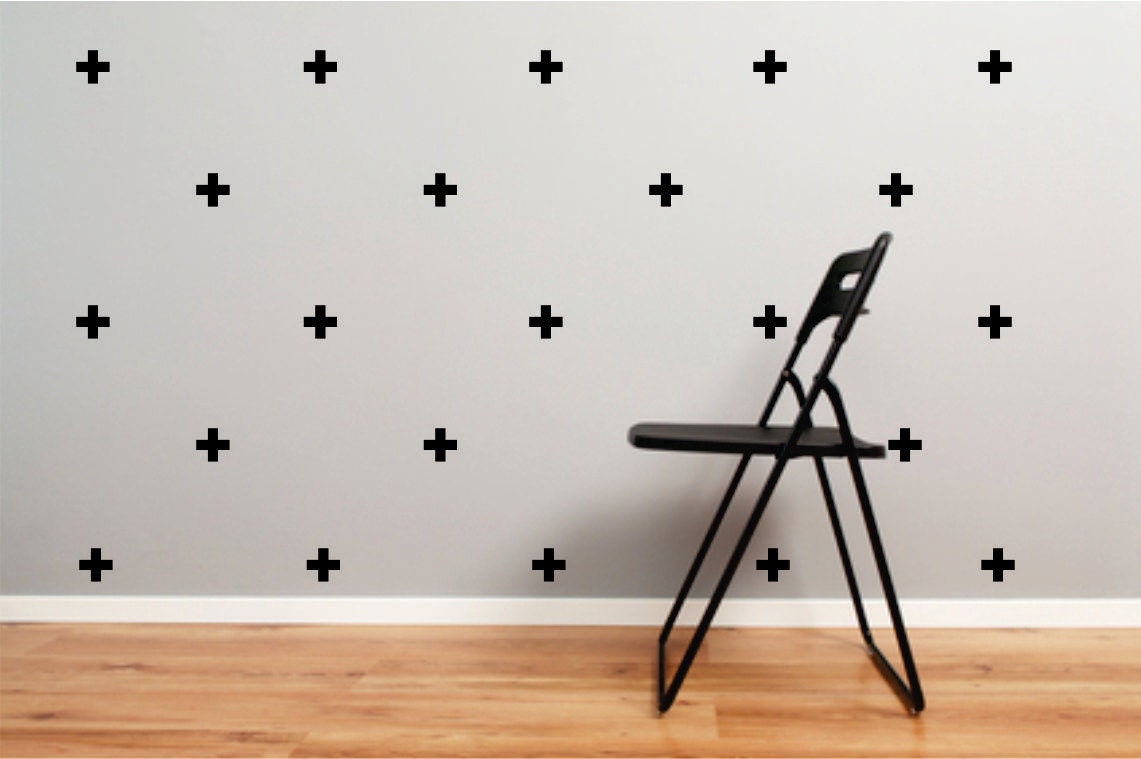 Cross Design wall decal nursery wall decals by FairyDustDecals