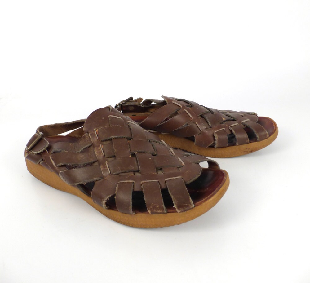 Famolare Platform Sandals Vintage 1970s Wave sole Wedges