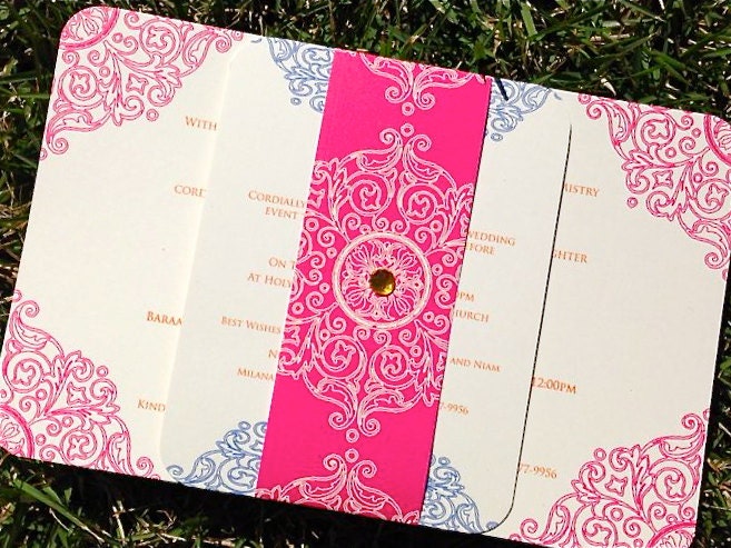 Etsy Indian Wedding Invitations 4