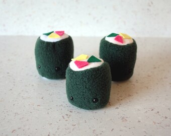 Peluche maki - sushi nourriture japonaise cute kawaii
