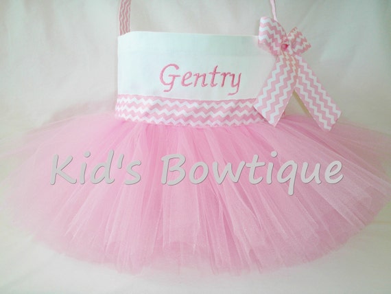 Personalized Easter Basket Tutu Bag- Easter Bunny Gifts Bags - Easter ...