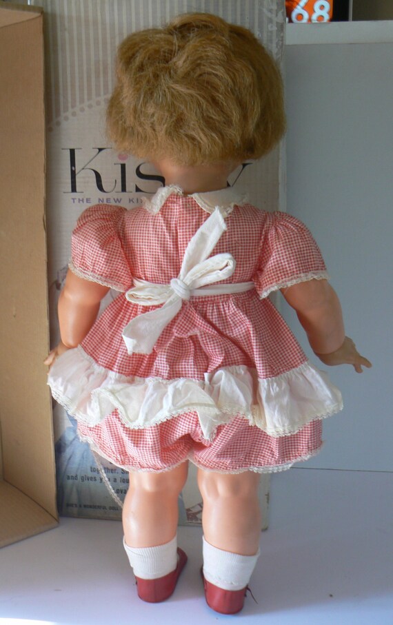 Early 1960s KISSY THE KISSING Doll By Ideal in Box