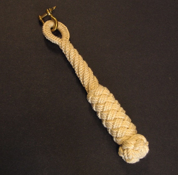 Bell Rope Lanyard by MarlinspikeChandlery on Etsy