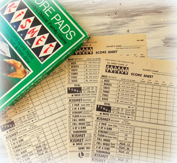 items-similar-to-vintage-kismet-score-card-sheets-on-etsy