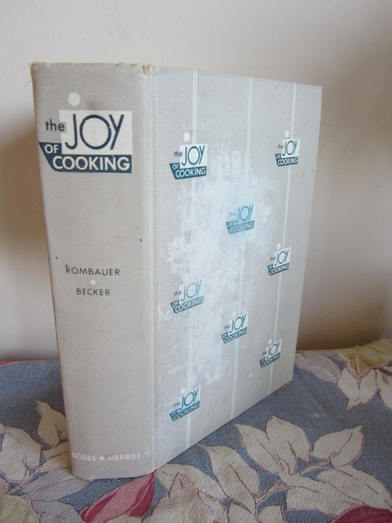1951 Edition The Joy of Cooking Hardcover Cookbook