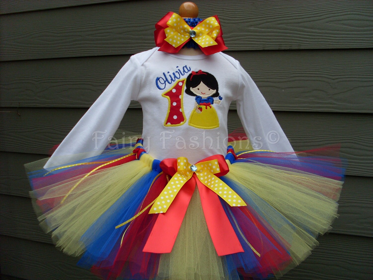 snow white tutu set