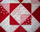 Snowman Table Runner Wall Hanging Winter Wonderland Handmade Quilted