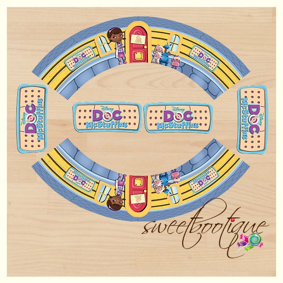 Doc McStuffins Party Set DIY Digital File Printable
