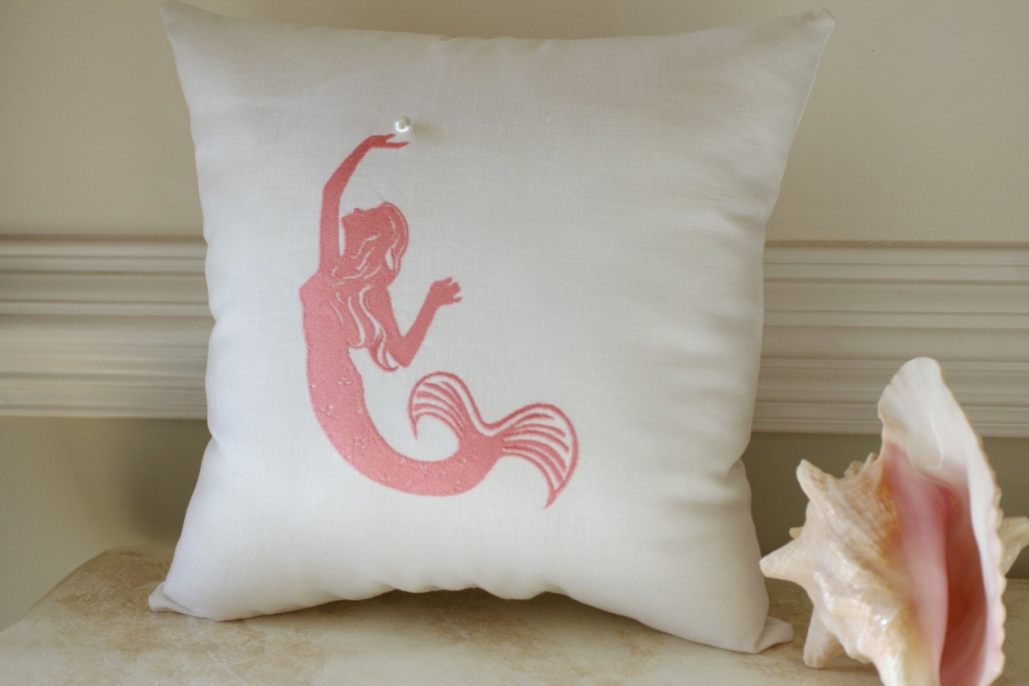 mermaid pillow