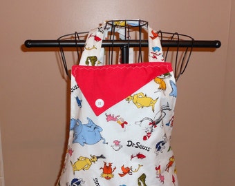 Dr Seuss Characters Apron