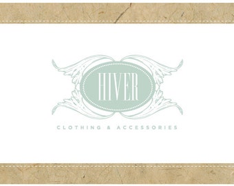 SALE - 50% off - PreDesigned Custom One of A Kind Vector Logo Design - HIVER Logo