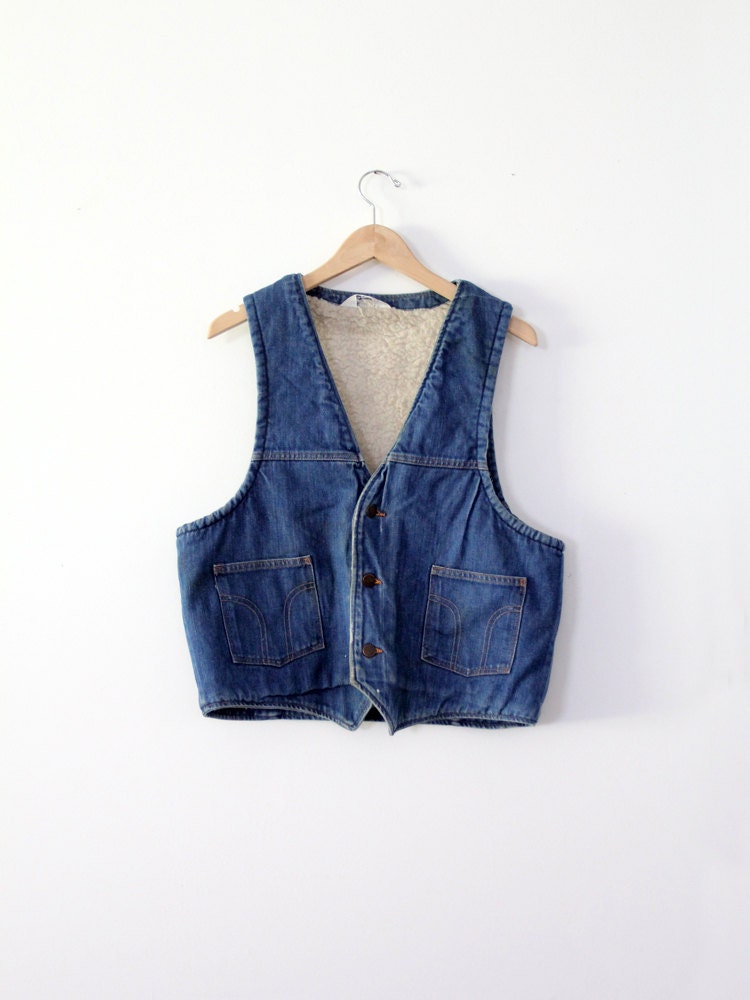 1980s Dickies denim vest