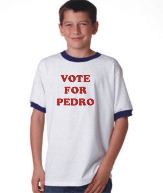 Vote For Pedro T Shirt Napoleon Dynamite Inspired Mens: Amazon.co ...