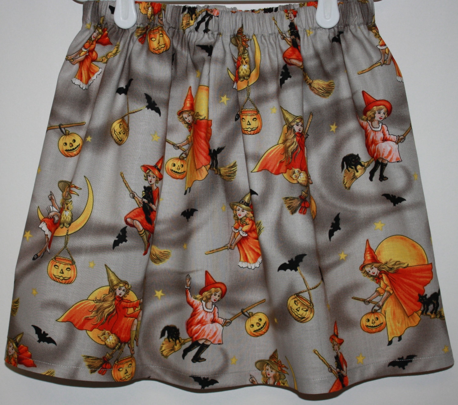 Clearance Cute Skirt for Halloween Size 2 to 7 by bubblenbee
