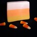 REDUCED PRICE Candy Corn Soap, candy corn, halloween, fall, autumn, thanksgiving, lower PRICED