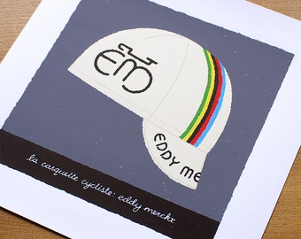 eddy merckx cycling cap