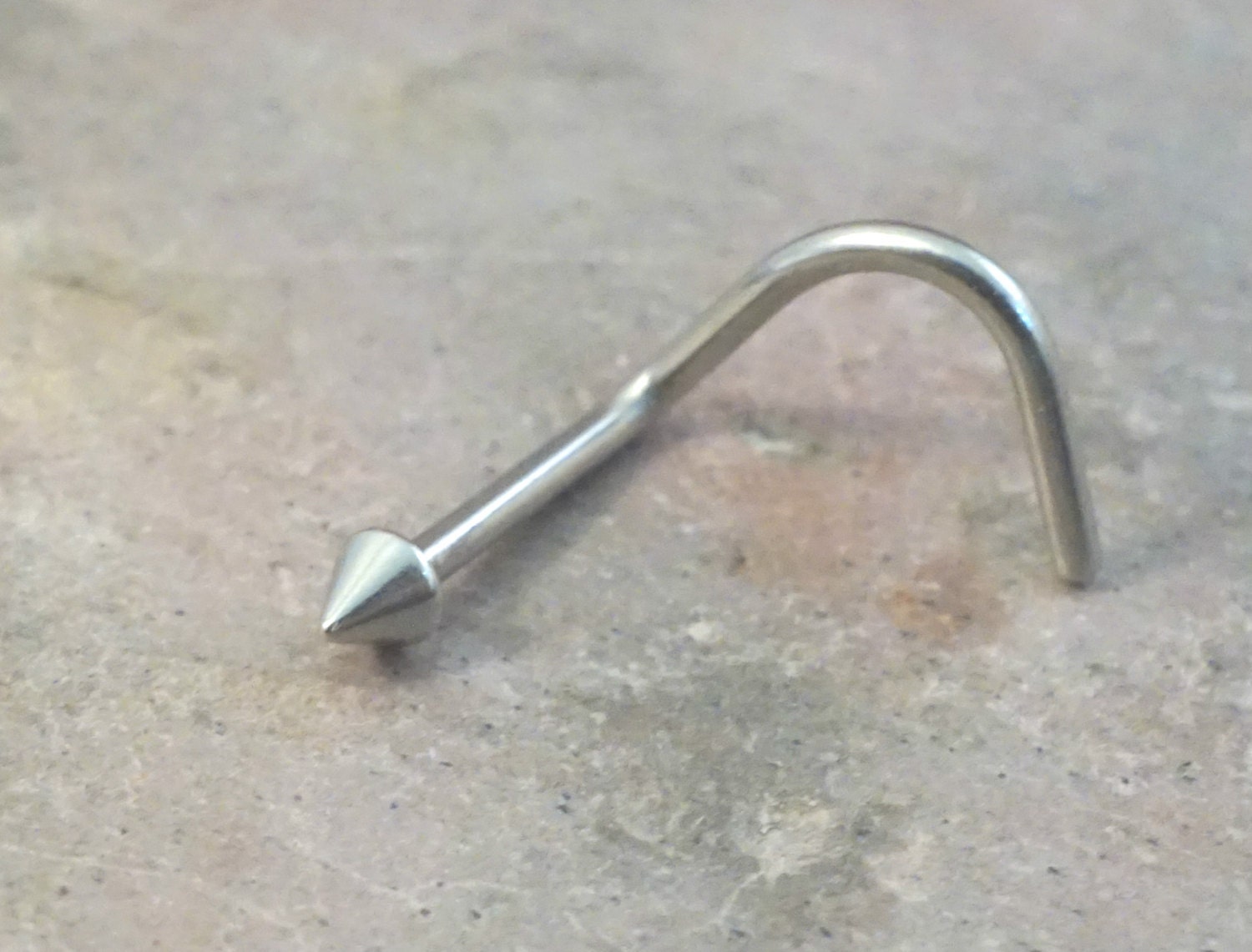 Spike Nose Ring Corkscrew Nose Ring