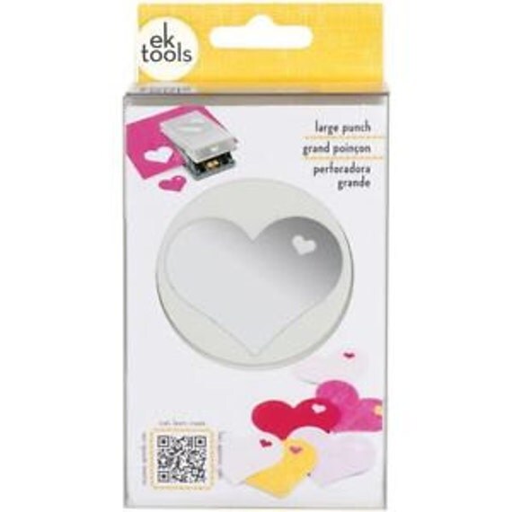 HEART In HEART Large Slim Paper Punch by EK Success