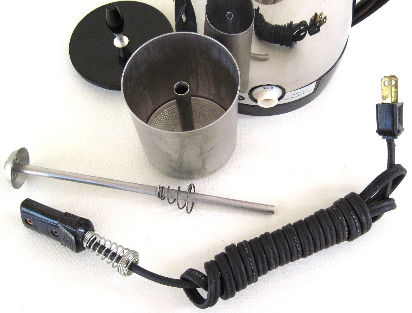 Sunbeam Electric Percolator AP74 Coffee Pot Vintage