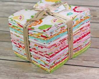 Simply Sweet Fat Quarter Bundle, Lori Whitlock, Riley Blake Designs, Floral Fabric, Girl Fabric, Quilt Bundle, Cotton Fabric Bundle