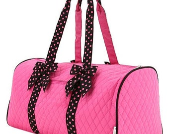 Popular items for pink duffle bag on Etsy